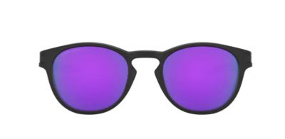 Oakley Latch 9265 55 Matte Black Lenti Prizm violet Ottica Centro Russi Ravenna
